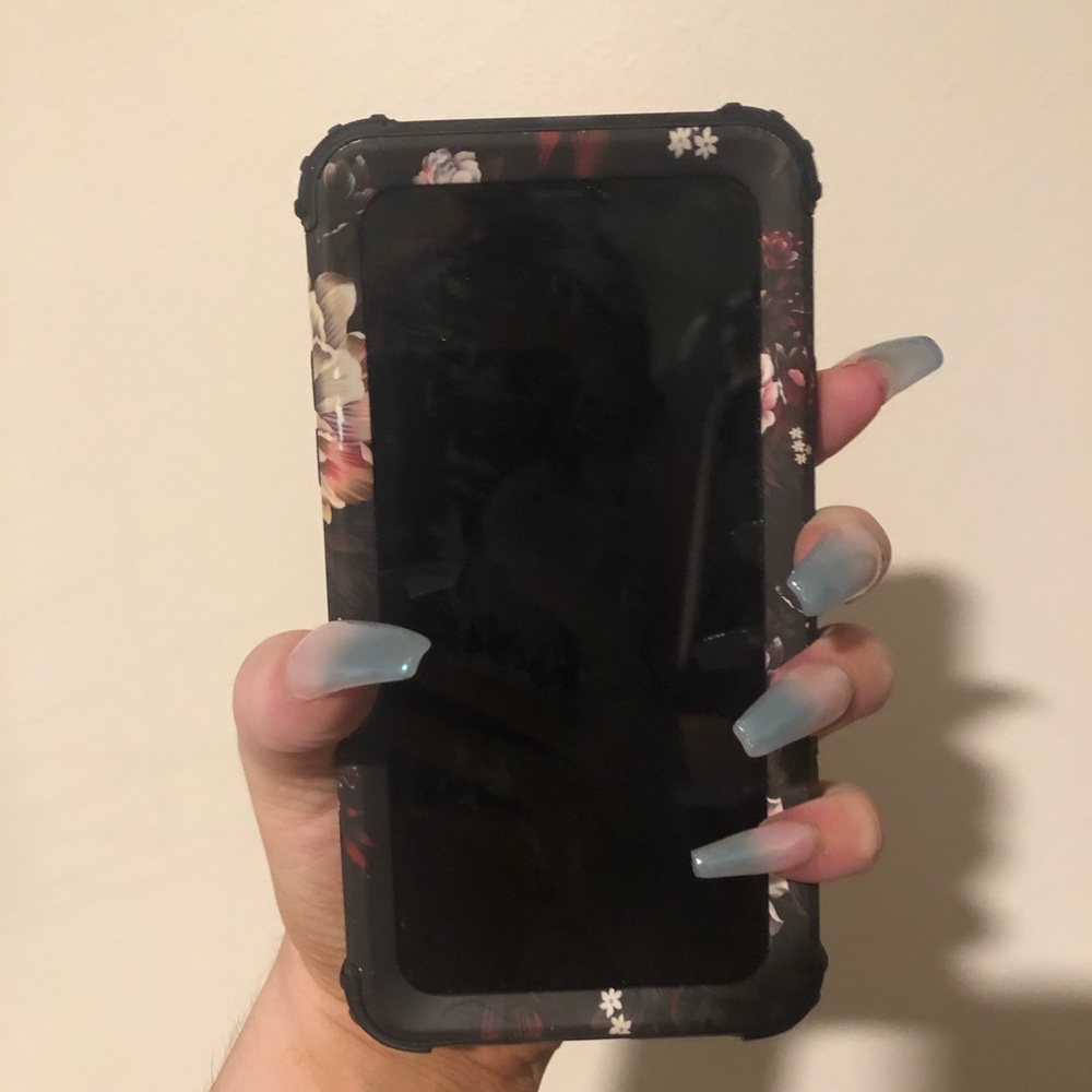 Floral iPhone XR phone case